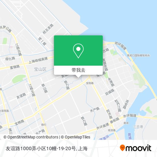 友谊路1000弄小区10幢-19-20号地图