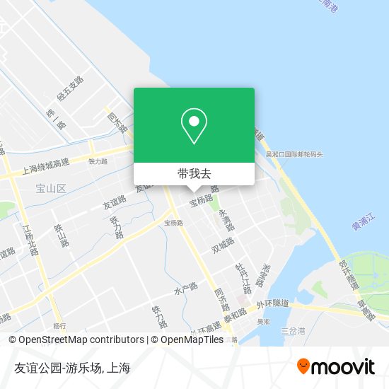 友谊公园-游乐场地图