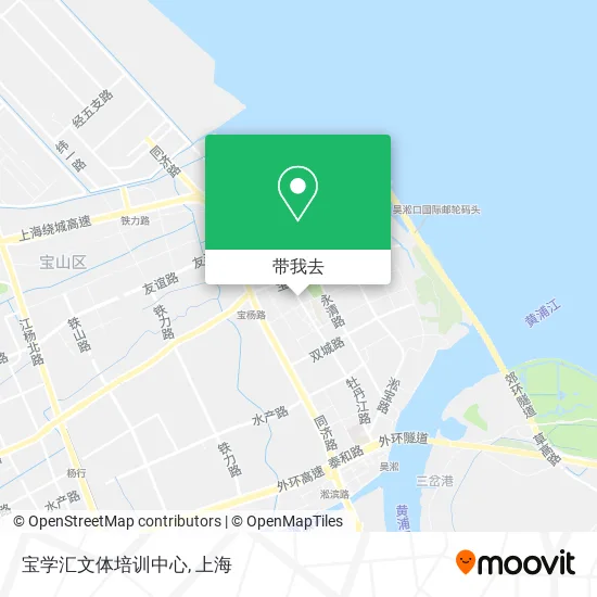 宝学汇文体培训中心地图