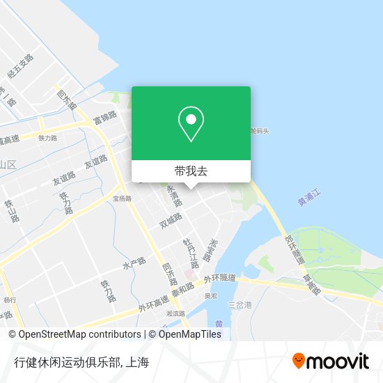 行健休闲运动俱乐部地图