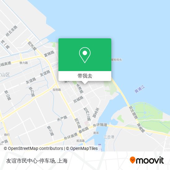 友谊市民中心-停车场地图