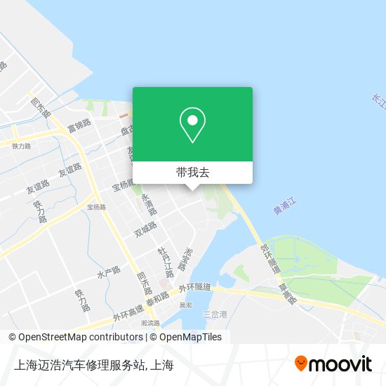 上海迈浩汽车修理服务站地图