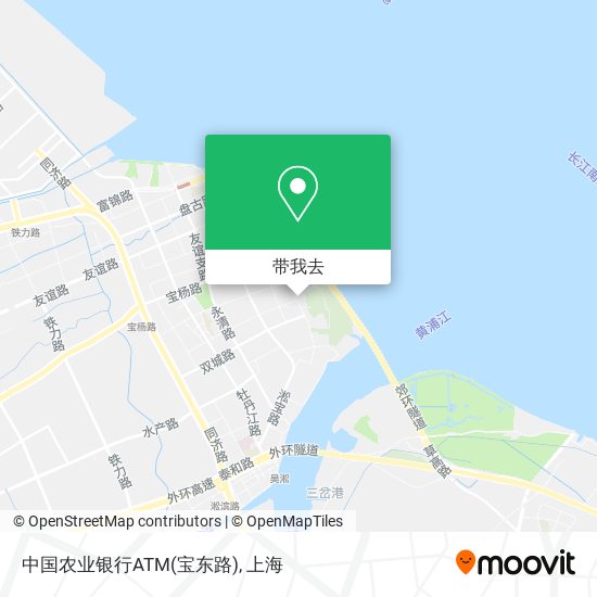 中国农业银行ATM(宝东路)地图