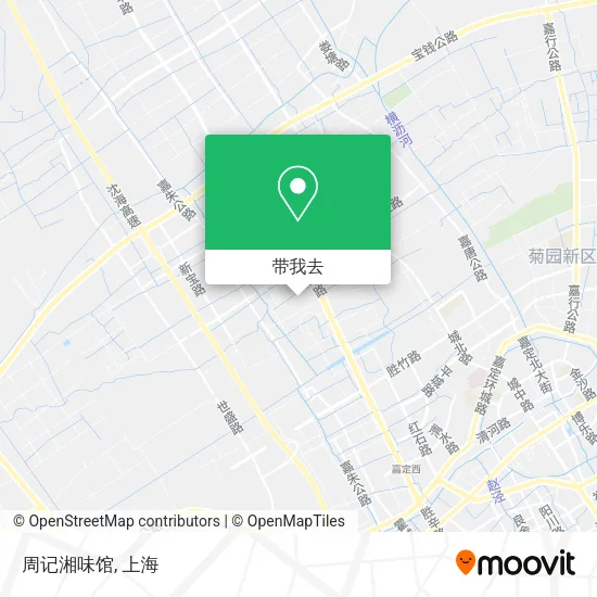周记湘味馆地图