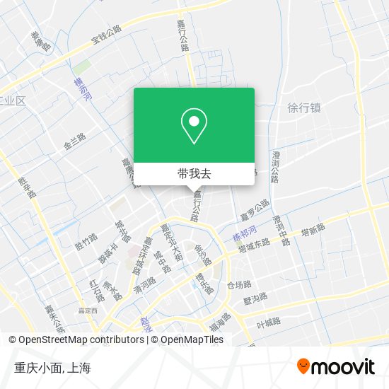 重庆小面地图