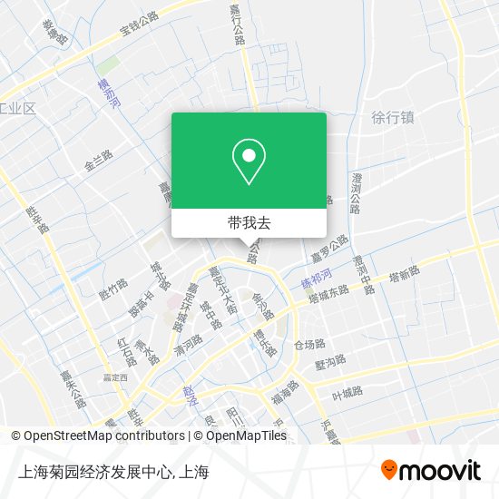 上海菊园经济发展中心地图