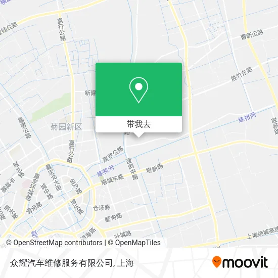 众耀汽车维修服务有限公司地图