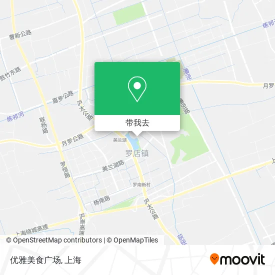 优雅美食广场地图