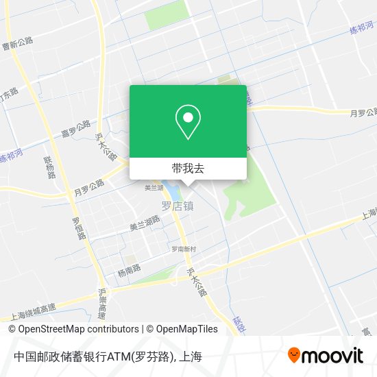 中国邮政储蓄银行ATM(罗芬路)地图
