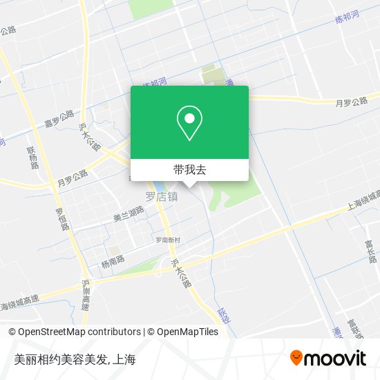 美丽相约美容美发地图
