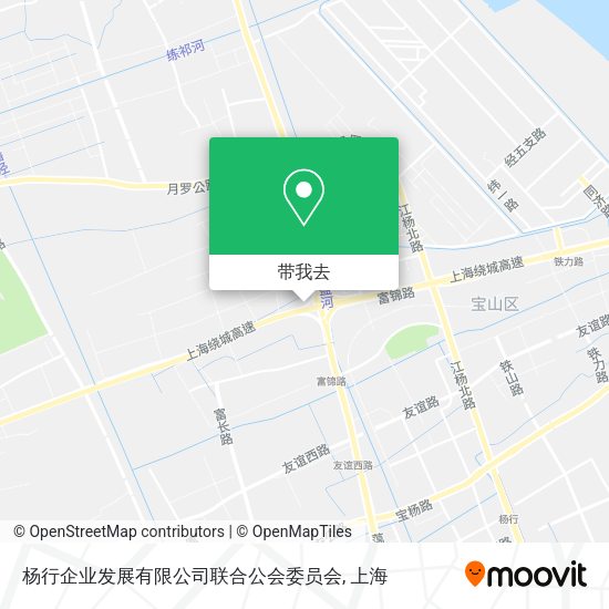 杨行企业发展有限公司联合公会委员会地图