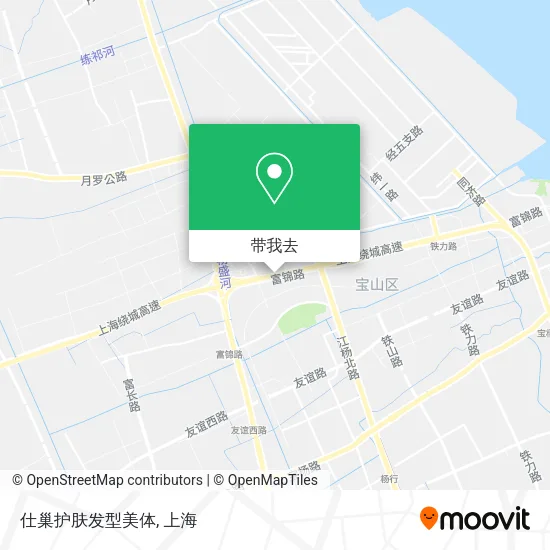 仕巢护肤发型美体地图