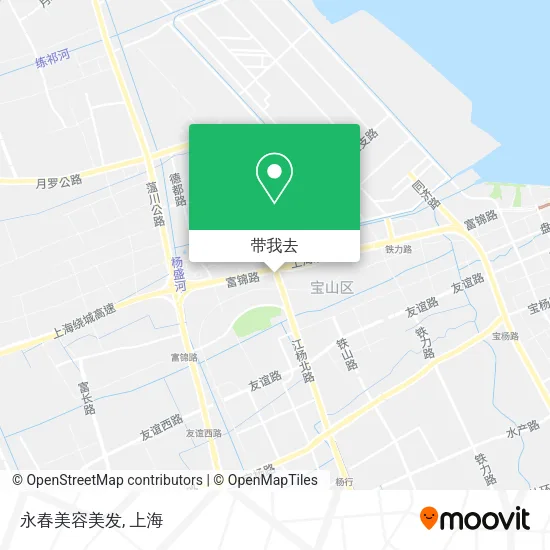 永春美容美发地图