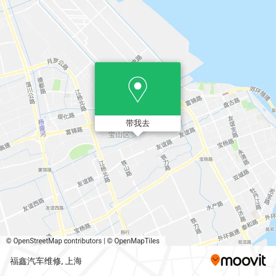 福鑫汽车维修地图