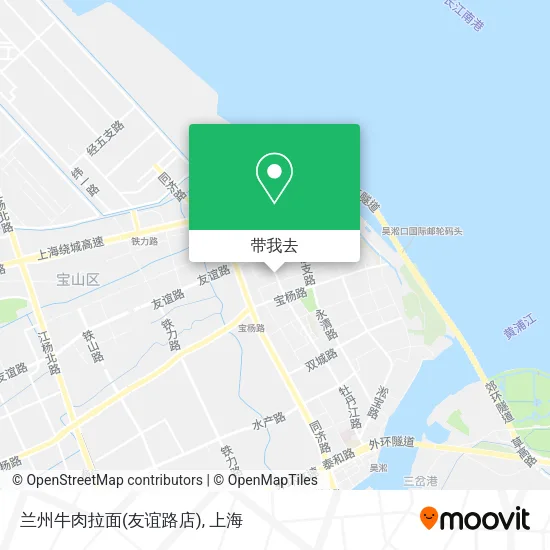 兰州牛肉拉面(友谊路店)地图
