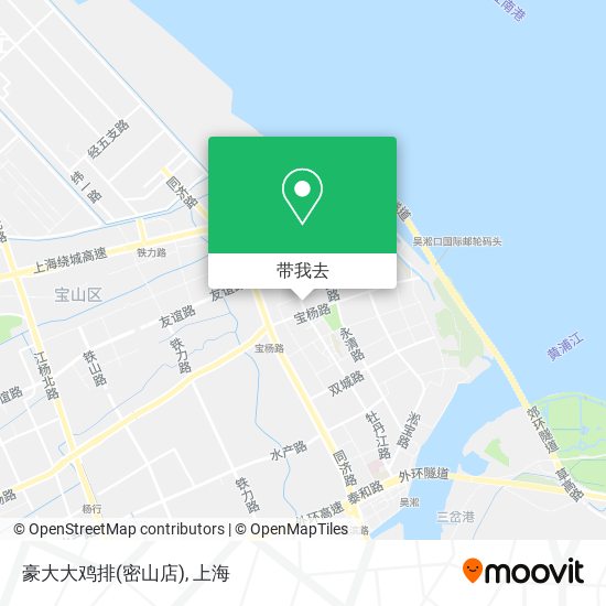 豪大大鸡排(密山店)地图