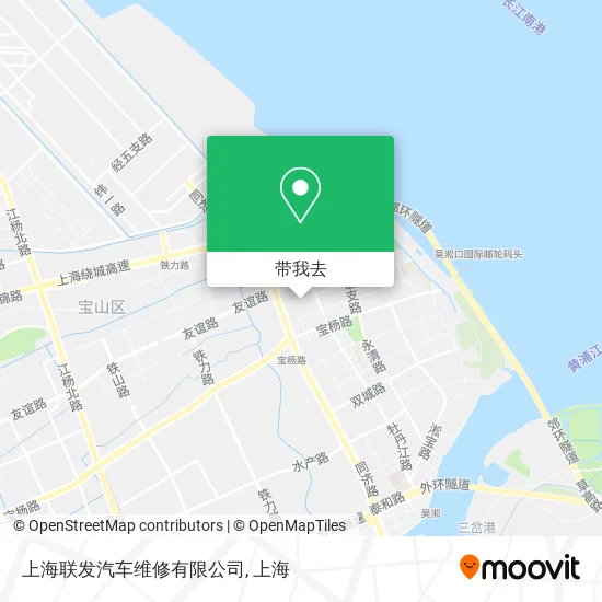 上海联发汽车维修有限公司地图