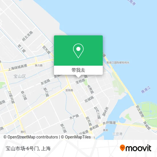 宝山市场-6号门地图