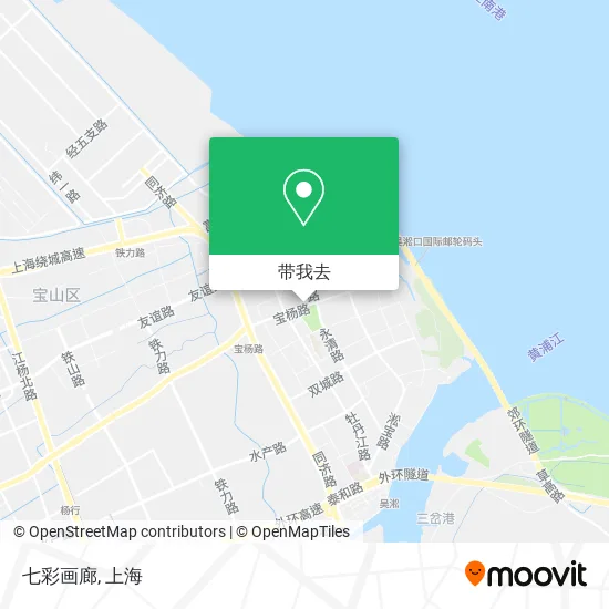 七彩画廊地图