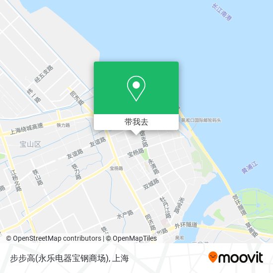 步步高(永乐电器宝钢商场)地图