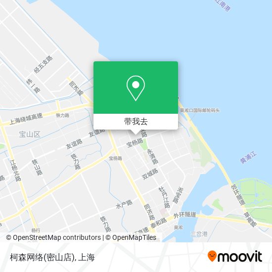 柯森网络(密山店)地图