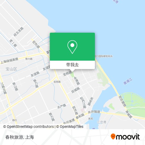 春秋旅游地图