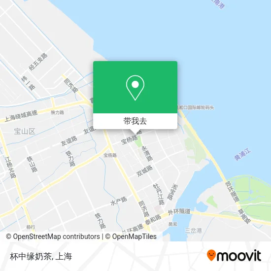 杯中缘奶茶地图