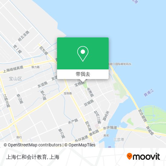 上海仁和会计教育地图