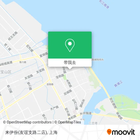 来伊份(友谊支路二店)地图
