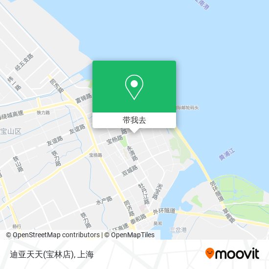 迪亚天天(宝林店)地图