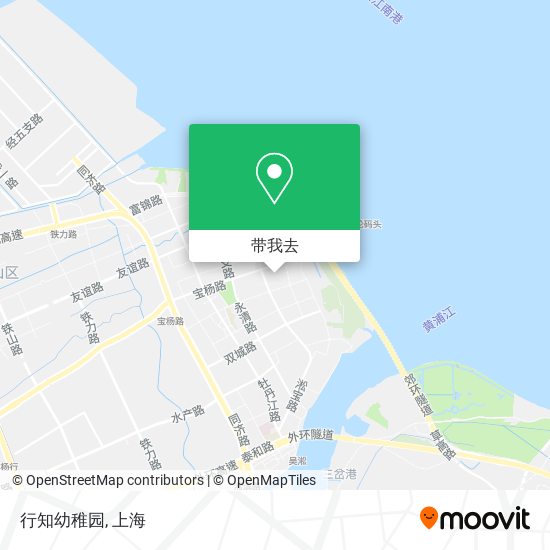 行知幼稚园地图