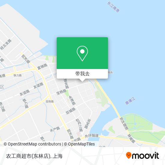 农工商超市(东林店)地图