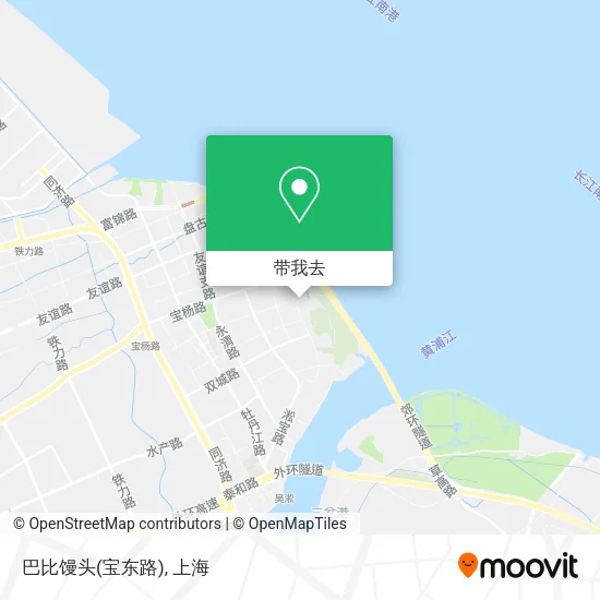 巴比馒头(宝东路)地图
