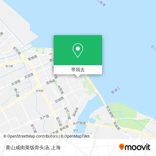 黄山咸肉菜饭骨头汤地图