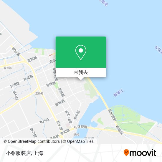 小张服装店地图