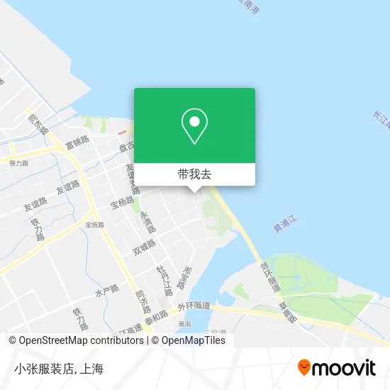 小张服装店地图