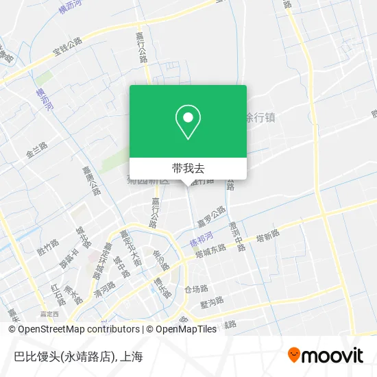 巴比馒头(永靖路店)地图