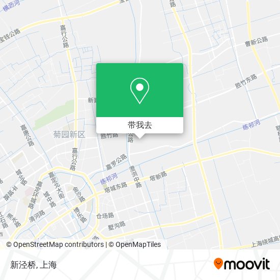 新泾桥地图