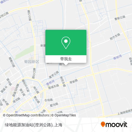 绿地能源加油站(澄浏公路)地图