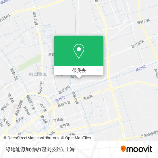 绿地能源加油站(澄浏公路)地图