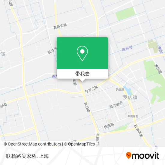 联杨路吴家桥地图