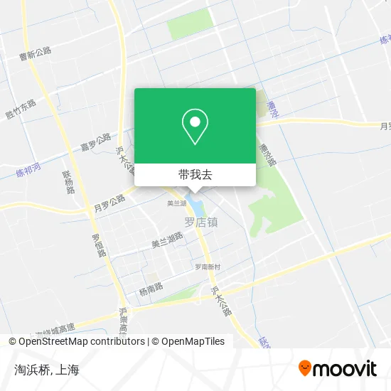 淘浜桥地图