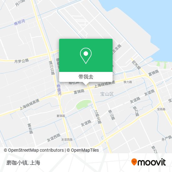 磨咖小镇地图