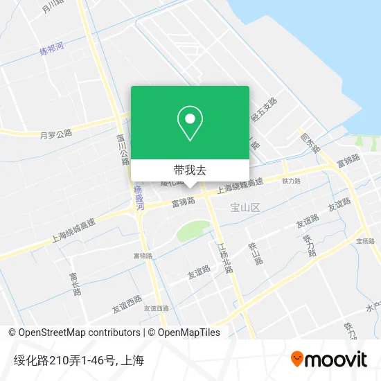 绥化路210弄1-46号地图