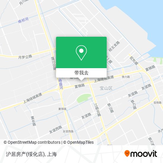 沪居房产(绥化店)地图