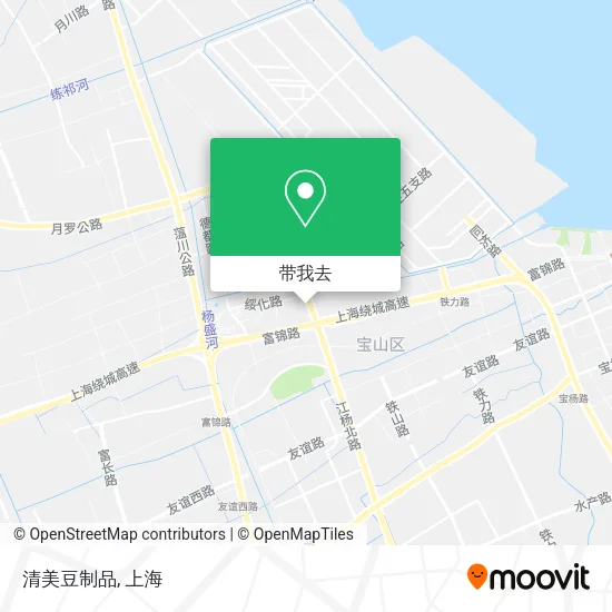 清美豆制品地图