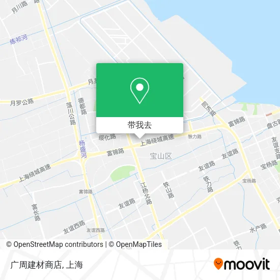 广周建材商店地图