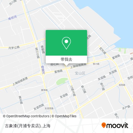 古象漆(月浦专卖店)地图