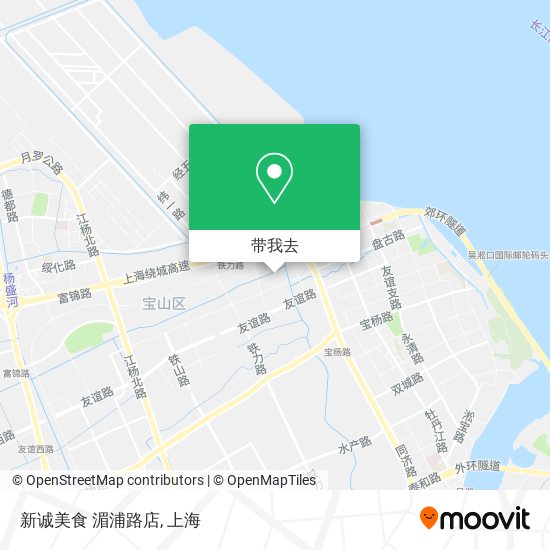 新诚美食 湄浦路店地图