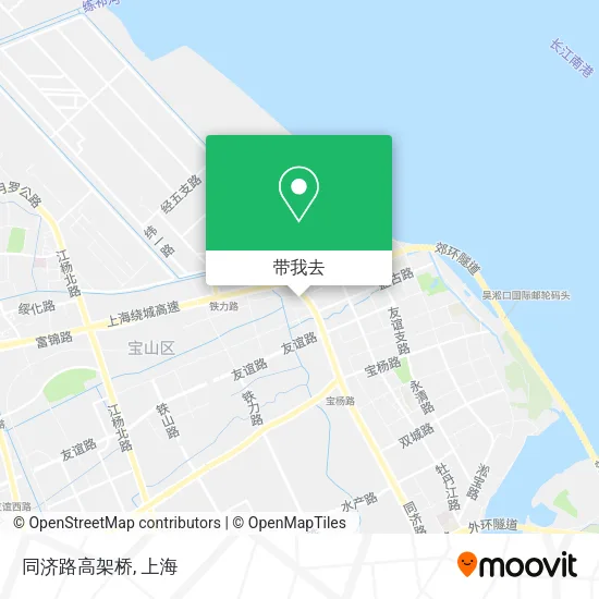 同济路高架桥地图